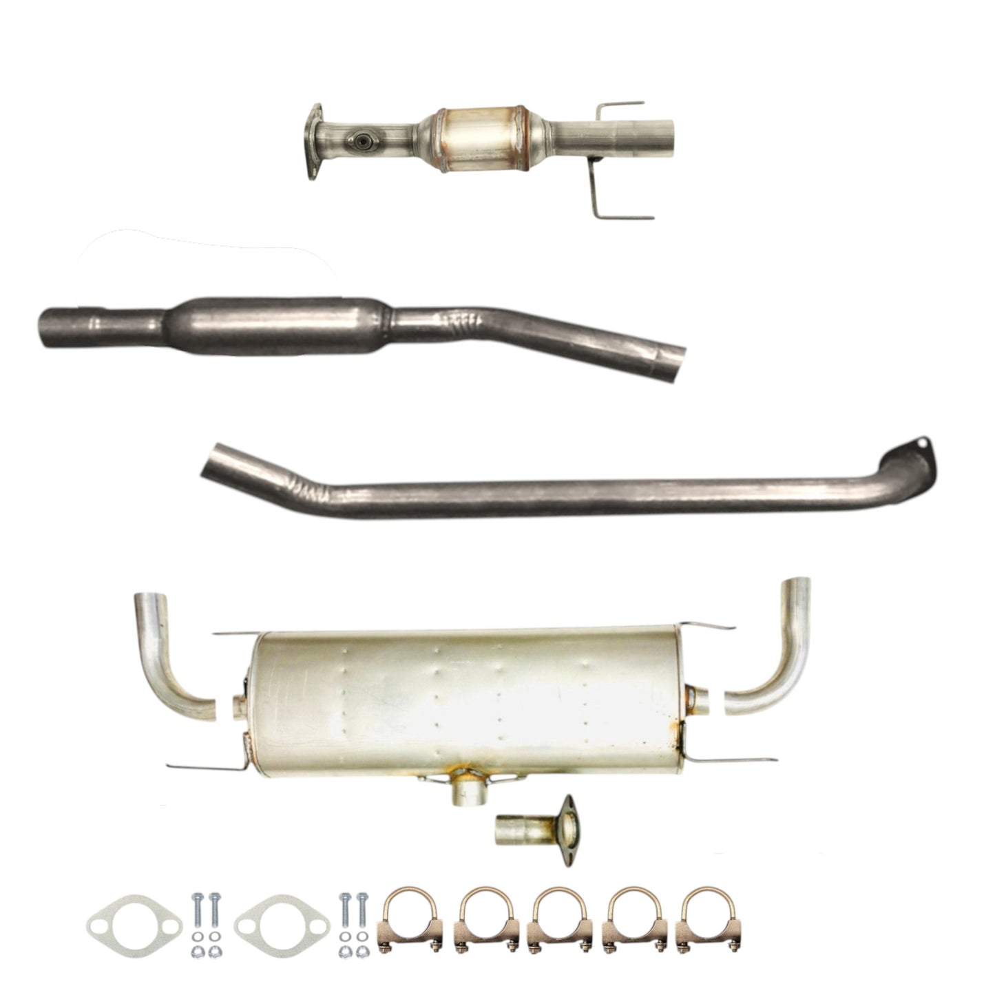 Mazda CX-5 2.5L (2014-2016) (FWD) Catalytic Converter, Resonator and Muffler