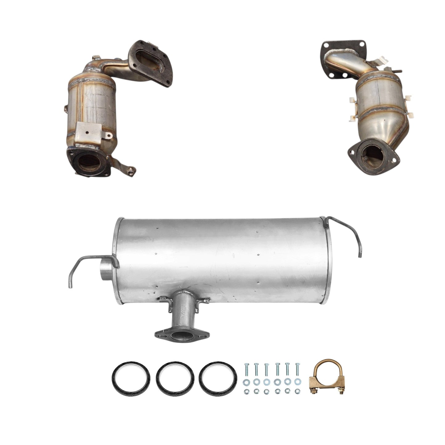 Toyota Sienna 3.5L (2017-2020) (FWD) Manifold Converters and Muffler