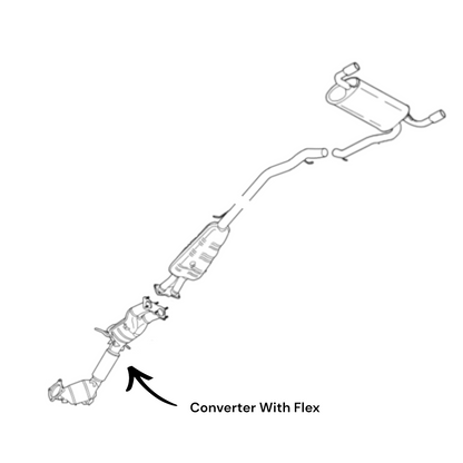 Volvo XC60 3.0L (2010-2015) (Turbo) (AWD) Converter with Flex