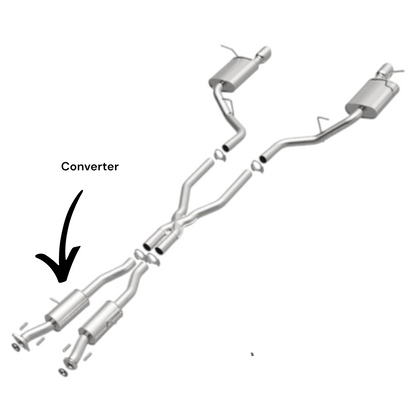 Convertisseur catalytique pour Jeep Grand Cherokee 3.6L 2011-2012