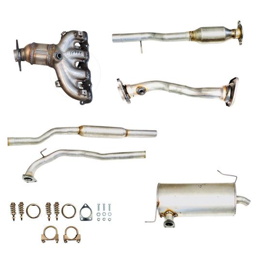 Mitsubishi Outlander 2.4L (2014-2018) (AWD) Manifold Converter, Front Pipe, Catalytic Converter, Resonator and Muffler