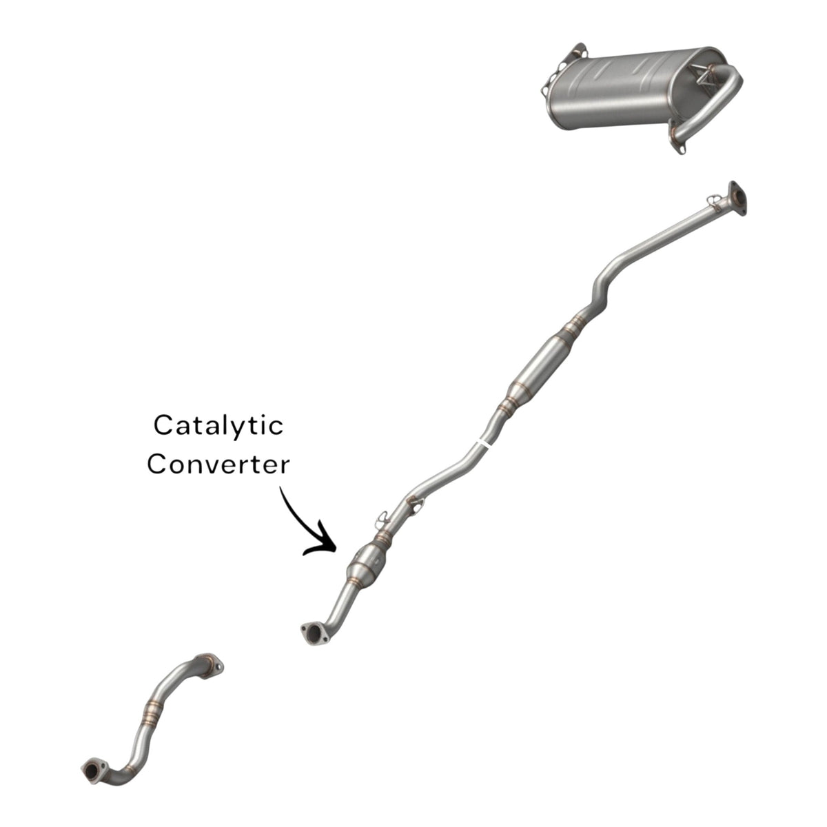 Toyota Matrix 2.4L (2009-2013) (S Model Only) (AWD) Catalytic Converter