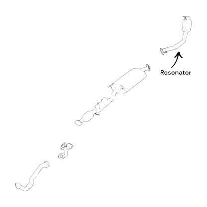 Lexus RX450h 3.5L (2010-2015) Resonator