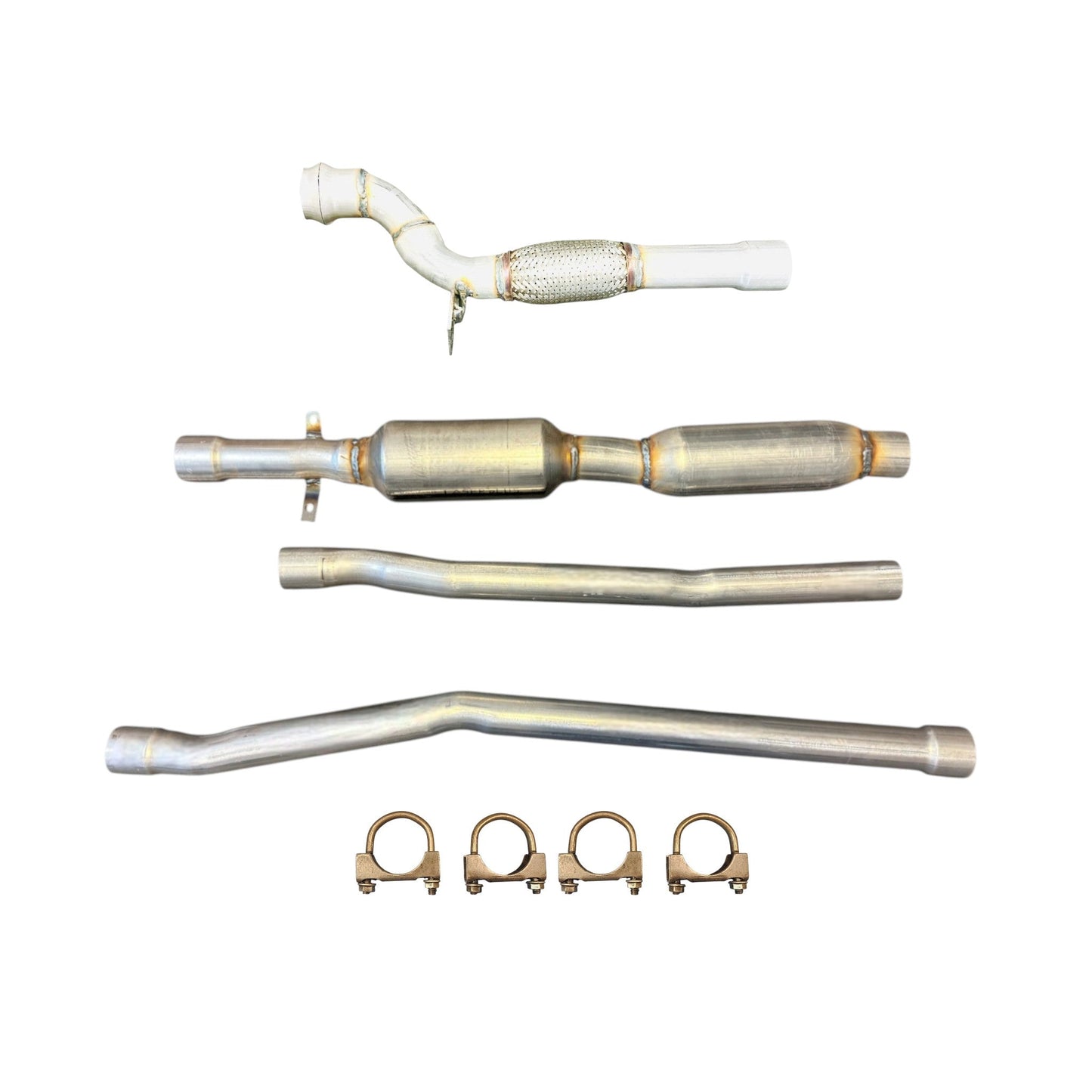 Mini Cooper Paceman 1.6L (2011-2016) (Turbo) Flex Pipe, Catalytic Converter With Resonator And Muffler