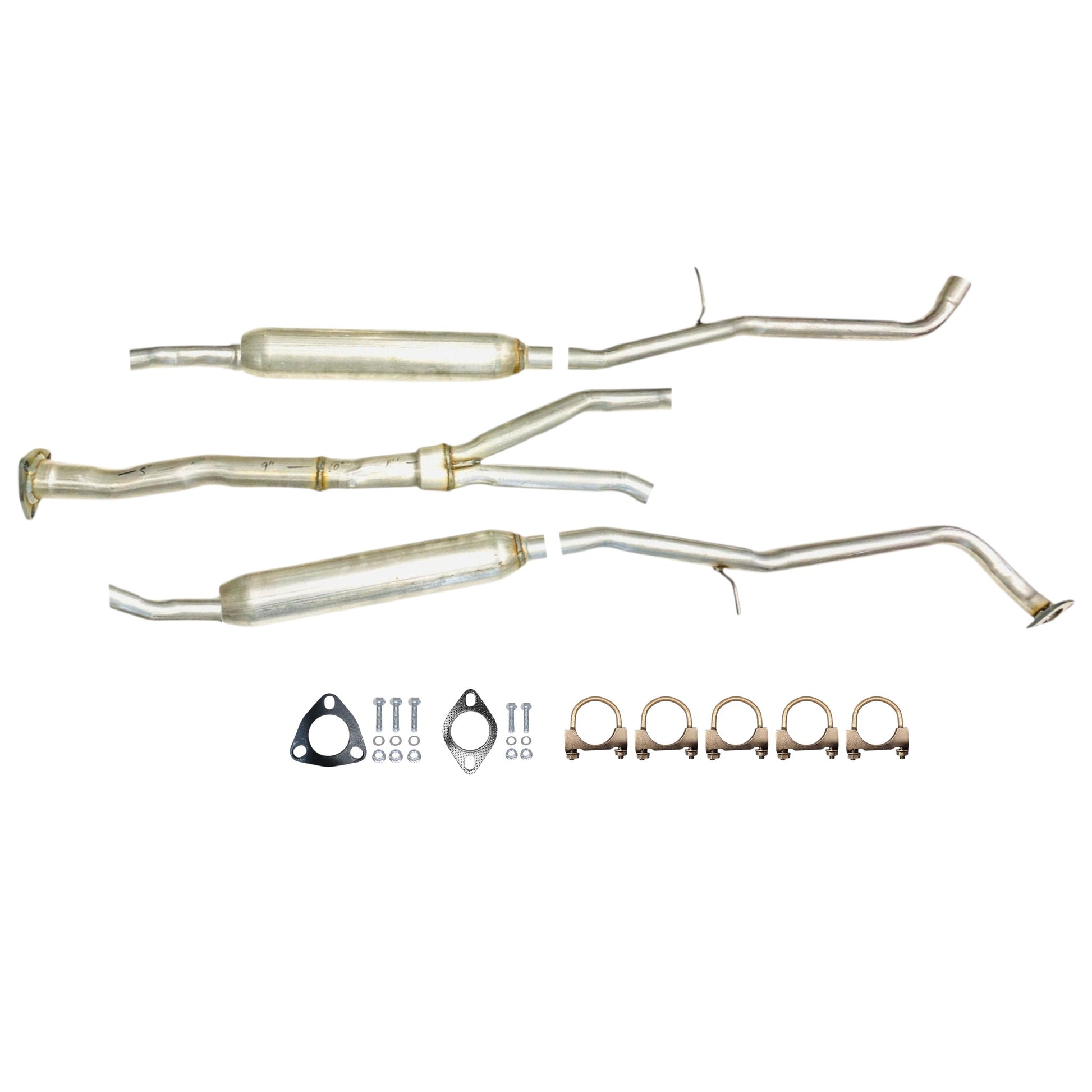 Honda Crosstour 3.5L (2012) (AWD) Y-Pipe with Resonators