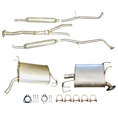 Honda Crosstour 3.5L (2012) (AWD)  Y-Pipe, Resonators With Right Side Muffler and Left Muffler