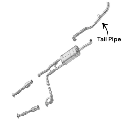 Nissan NV3500 5.6L (2012-2021) Tail Pipe