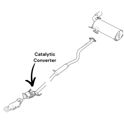Mazda CX-7 2.5L (2010-2012) Catalytic Converter