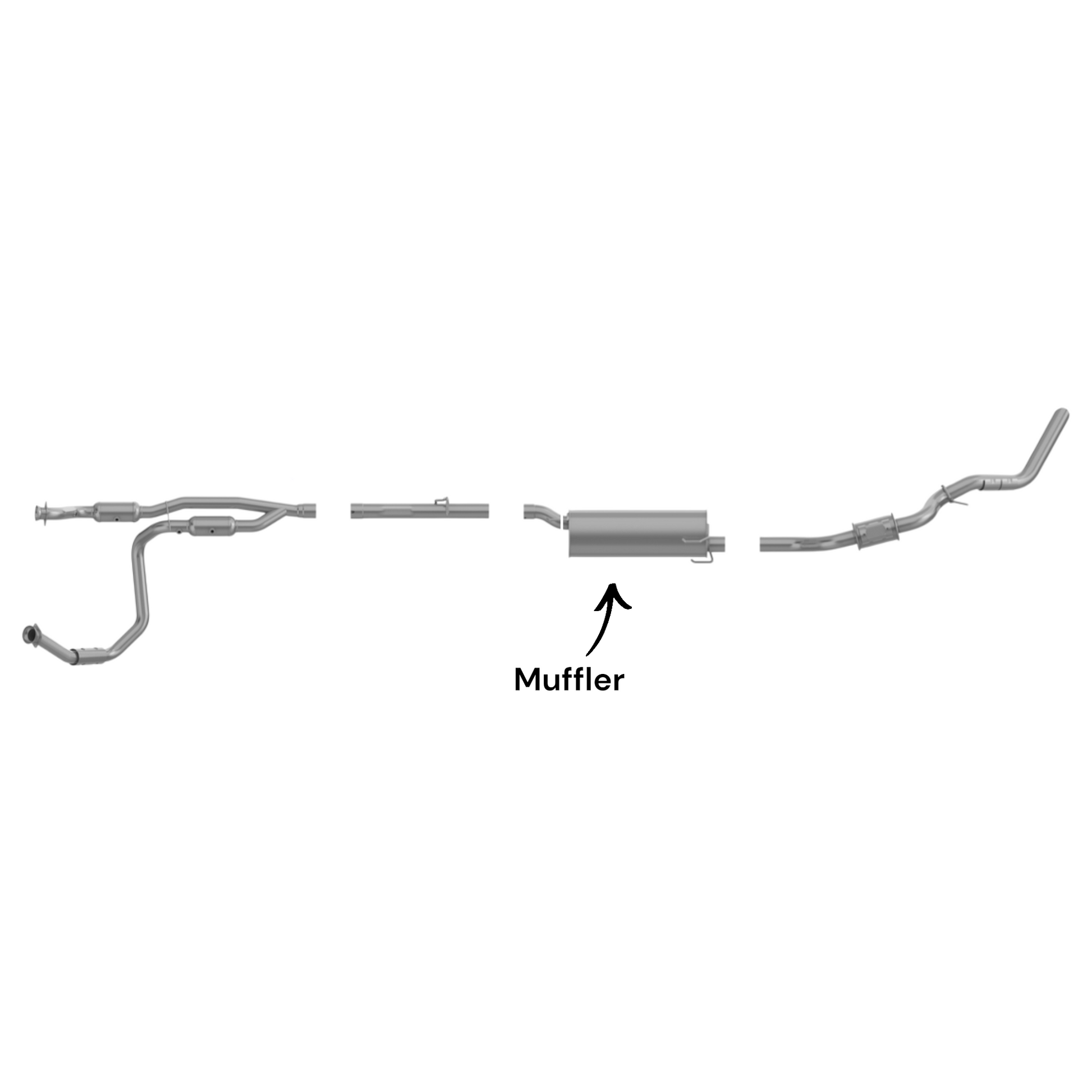 Ram 2500 5.7L (2014-2018) Muffler