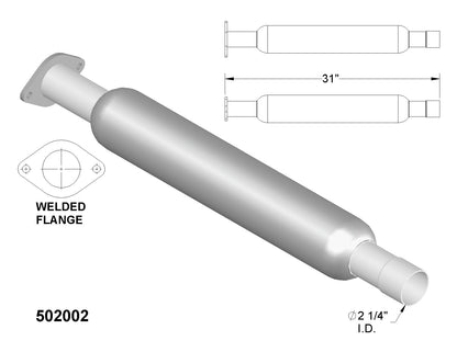 Tuyau de résonateur pour Pontiac Grand Prix 3.8L (2005-2008)