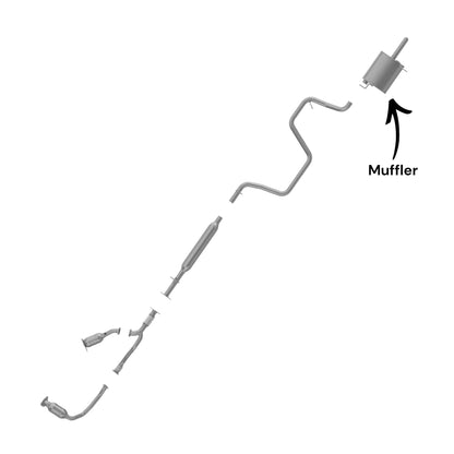 Chevrolet Malibu 2.2L (2004-2008) Muffler