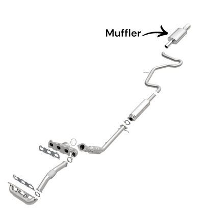 Chevrolet Monte Carlo 3.5L (2006-2007) Rear Muffler