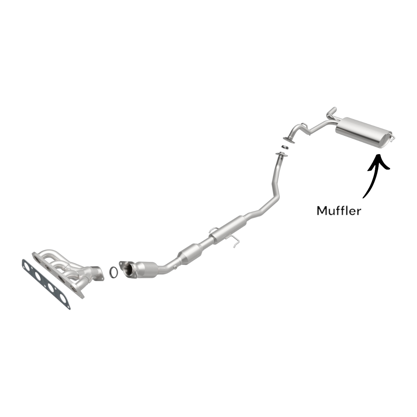 Toyota Matrix 1.8L (2009-2013) V4 Only Muffler