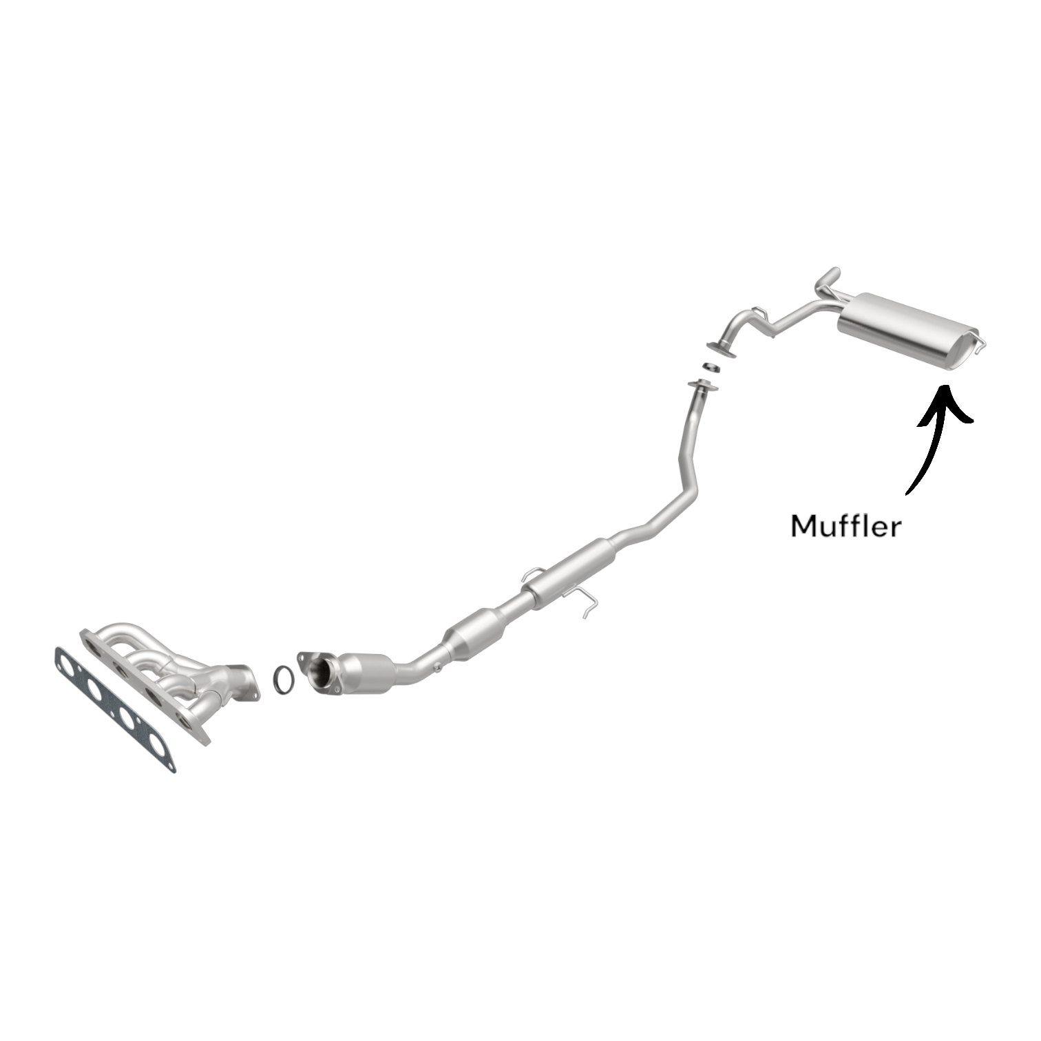 Toyota Matrix 1.8L (2009-2013) V4 Only Muffler