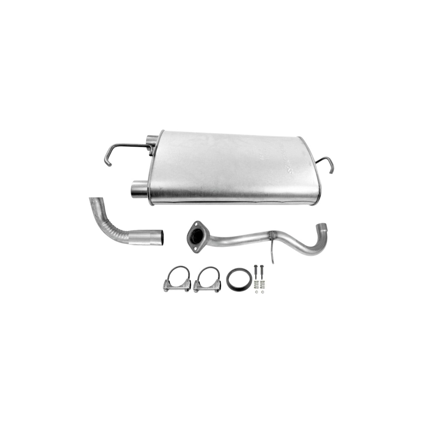 Pontiac Vibe 2.4L (2009-2010) (FWD) Complete Muffler Assembly