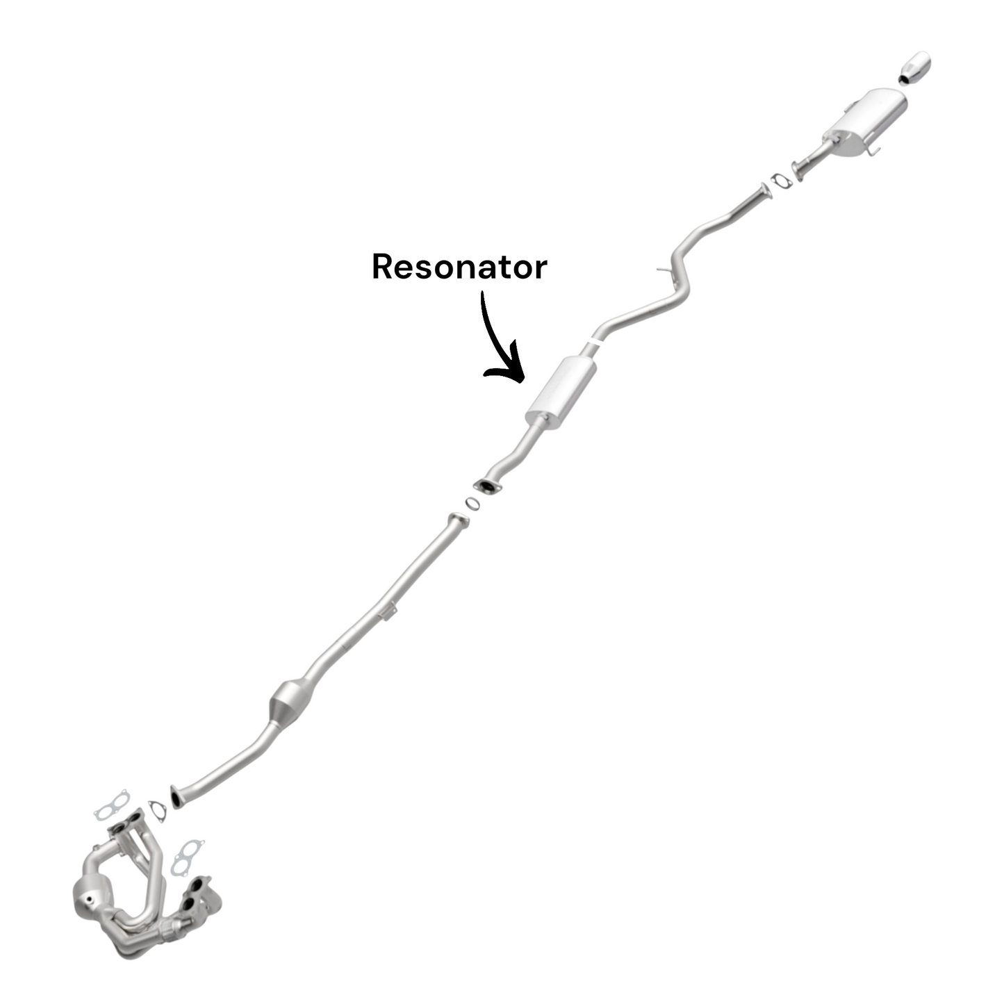 Subaru Outback 2.5L (2014-2015) (DOHC) Resonator