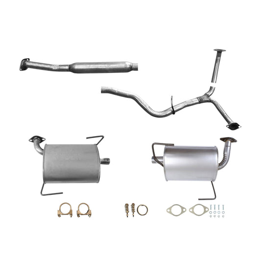 Subaru Impreza 2.5L (2008-2010) (Sedan only) (Turbo) Resonator with Y-Pipe and Both side Mufflers