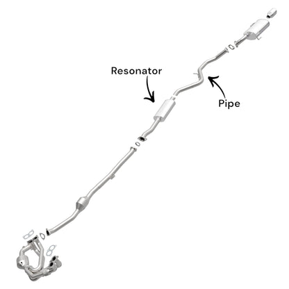 Subaru Outback 2.5L (2010-2019) Resonator with Pipe
