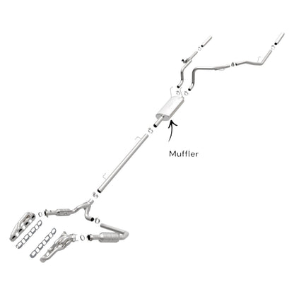 Dodge Ram 1500 5.7L (2009, 2010) Muffler