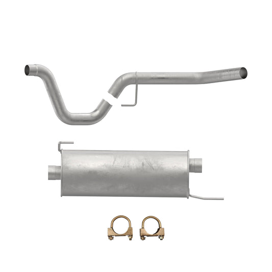 Ford F-150 6.2L (2011-2014) (145.0" and 157.0" Wheelbase Only) Muffler with Tail Pipe