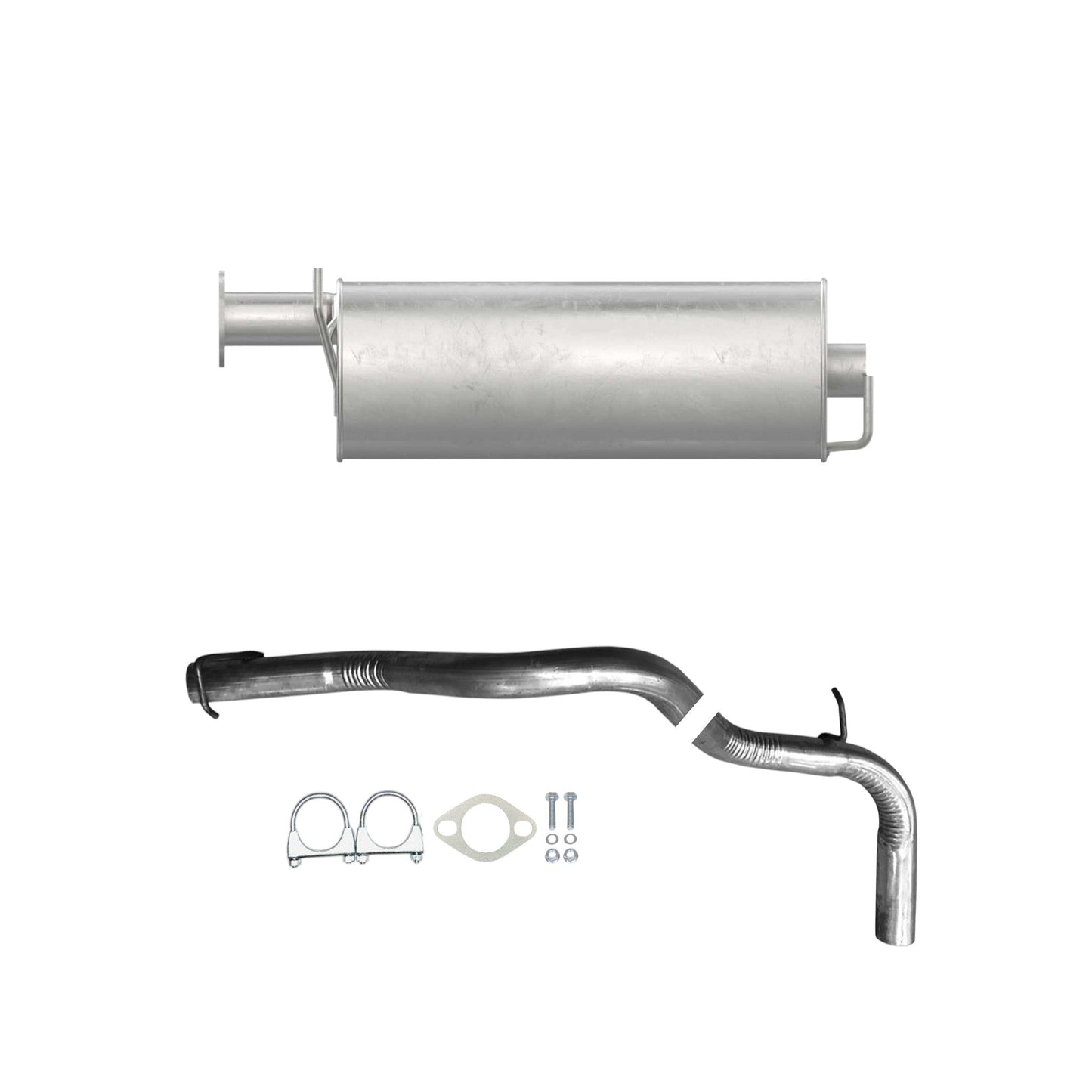 GMC Savana 2500 6.0L (2010-2017) (135" Wheelbase) (Non-Turbo) Muffler with Tail pipe