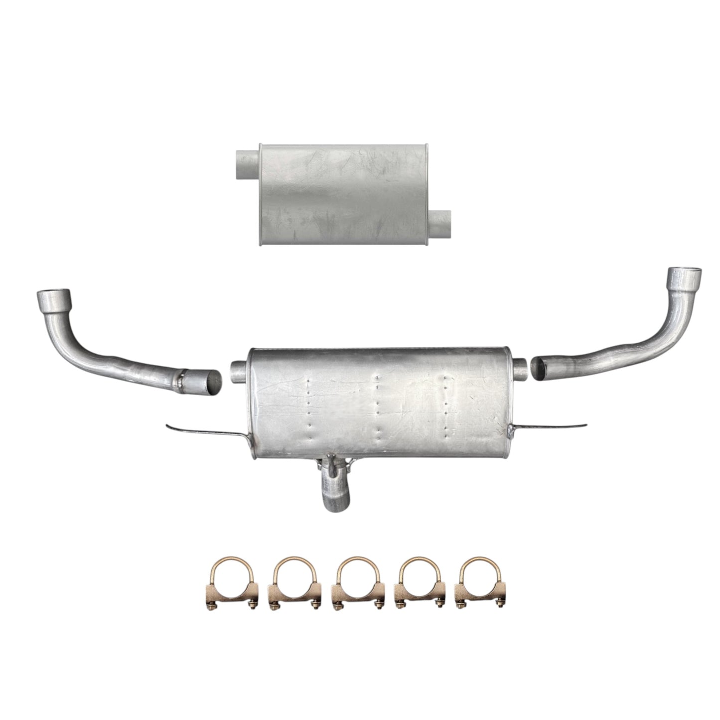 GMC Terrain 3.0L (2010-2012) Middle muffler and Rear Muffler