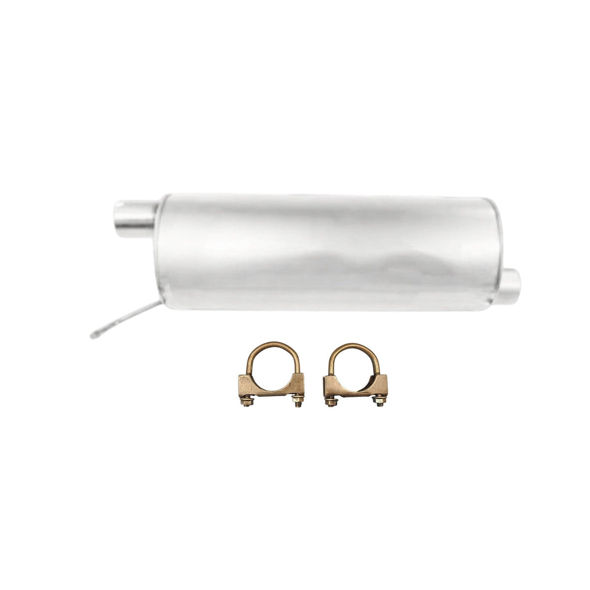 Ford F-350 Super Duty 6.2L (2011-2017) (Extended Cab Pickup With Long Bed) Rear Muffler 