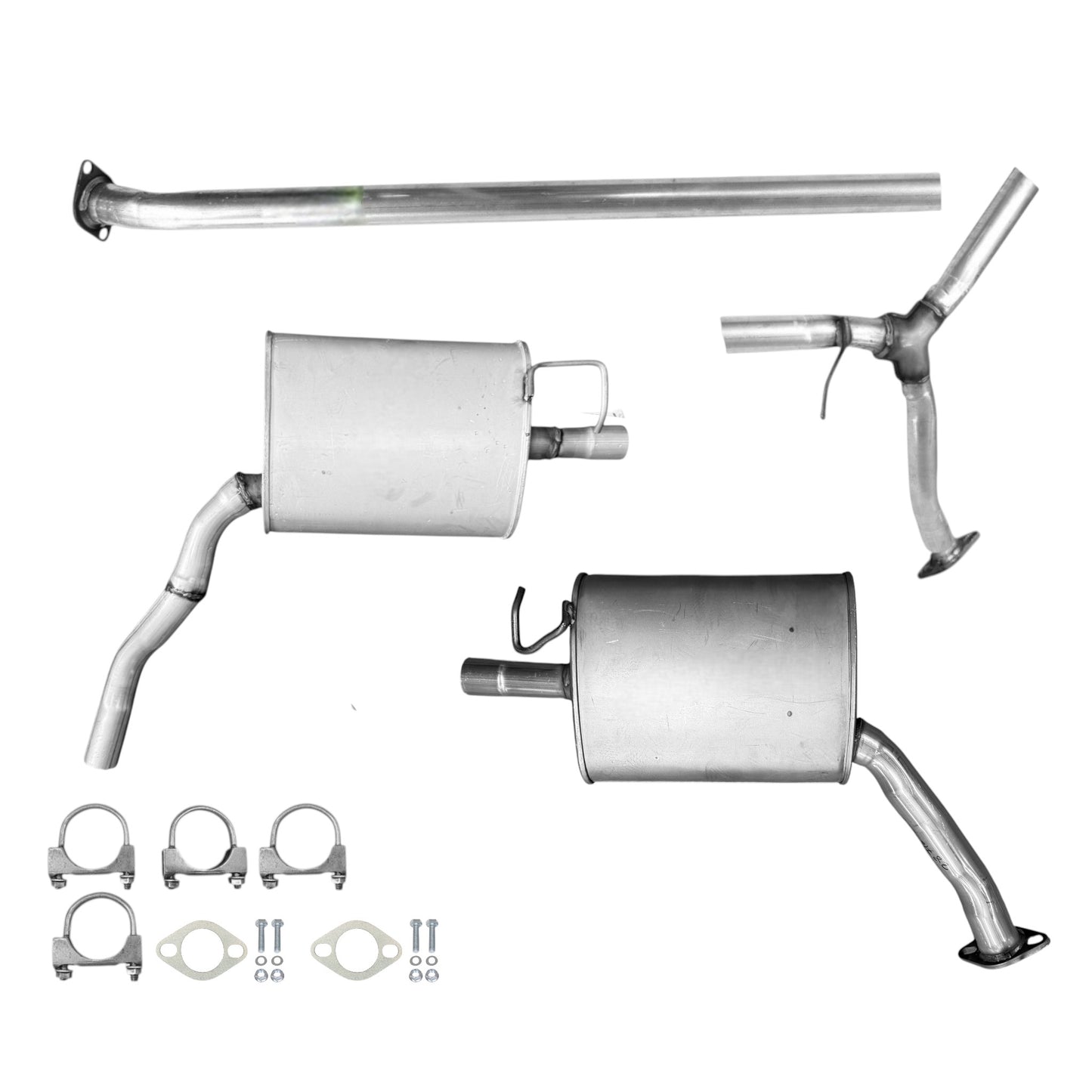 Kia Optima 2.4L (2011-2013) (Only Korean Built) Both side Mufflers with Y-Pipe