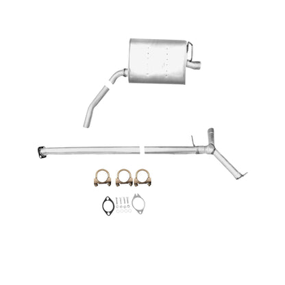 Hyundai Sonata 2.0L (2011) (Turbo) Right Side Muffler with Y-Pipe