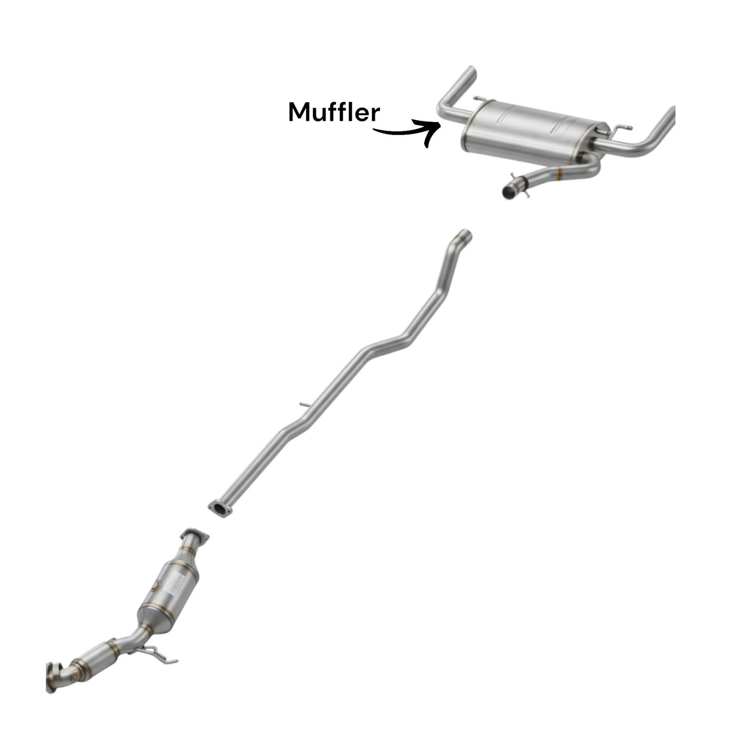 Volvo S60 2.5L (2012-2014) Muffler