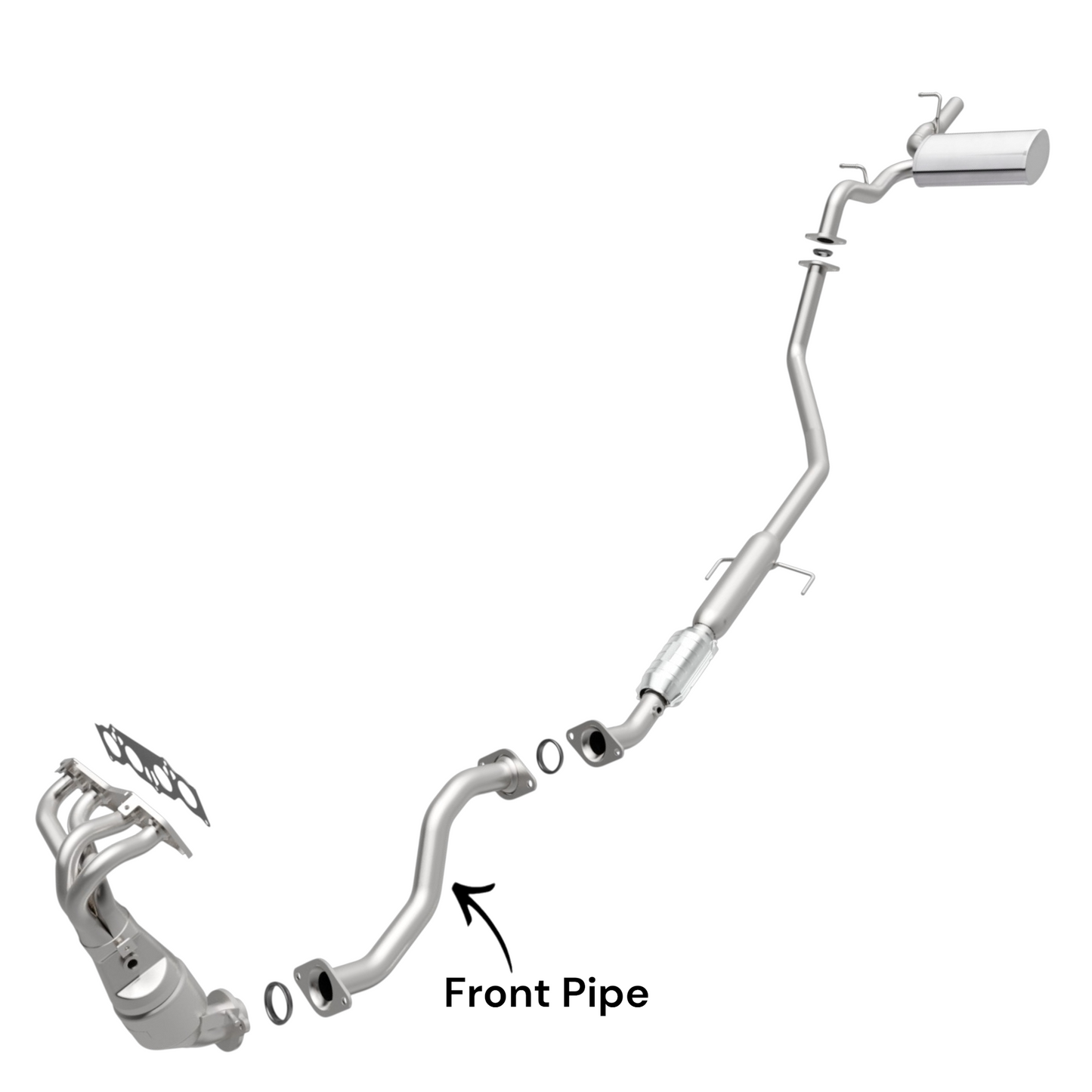 Pontiac Vibe 2.4L (2009-2010) (FWD) Front Pipe