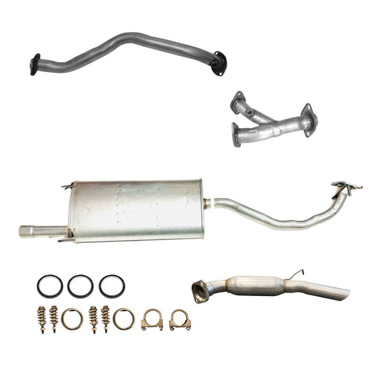 Lexus RX400h 3.3L (2006-2008) Front Pipe, Y-Pipe, Muffler and Resonator