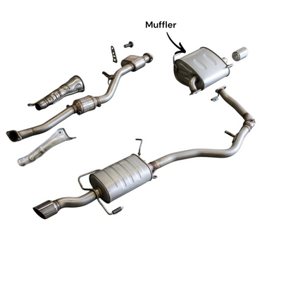 Subaru Impreza 2.0L (2017-2023) Muffler