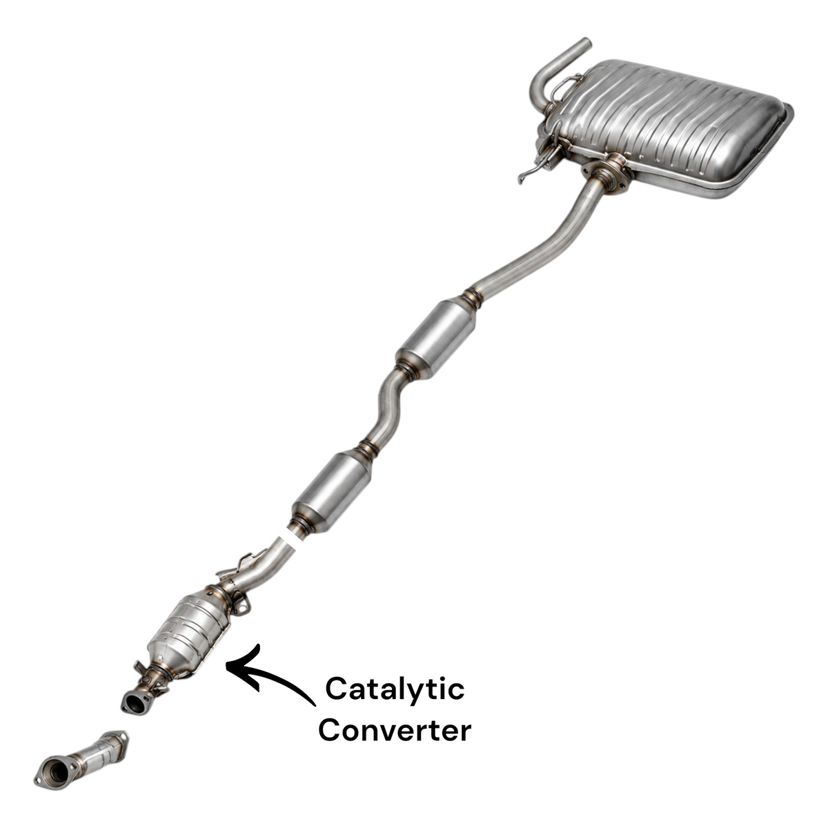 Mitsubishi Lancer 2.0L (2010-2017) (FWD) (Non-Turbo) Catalytic Converter