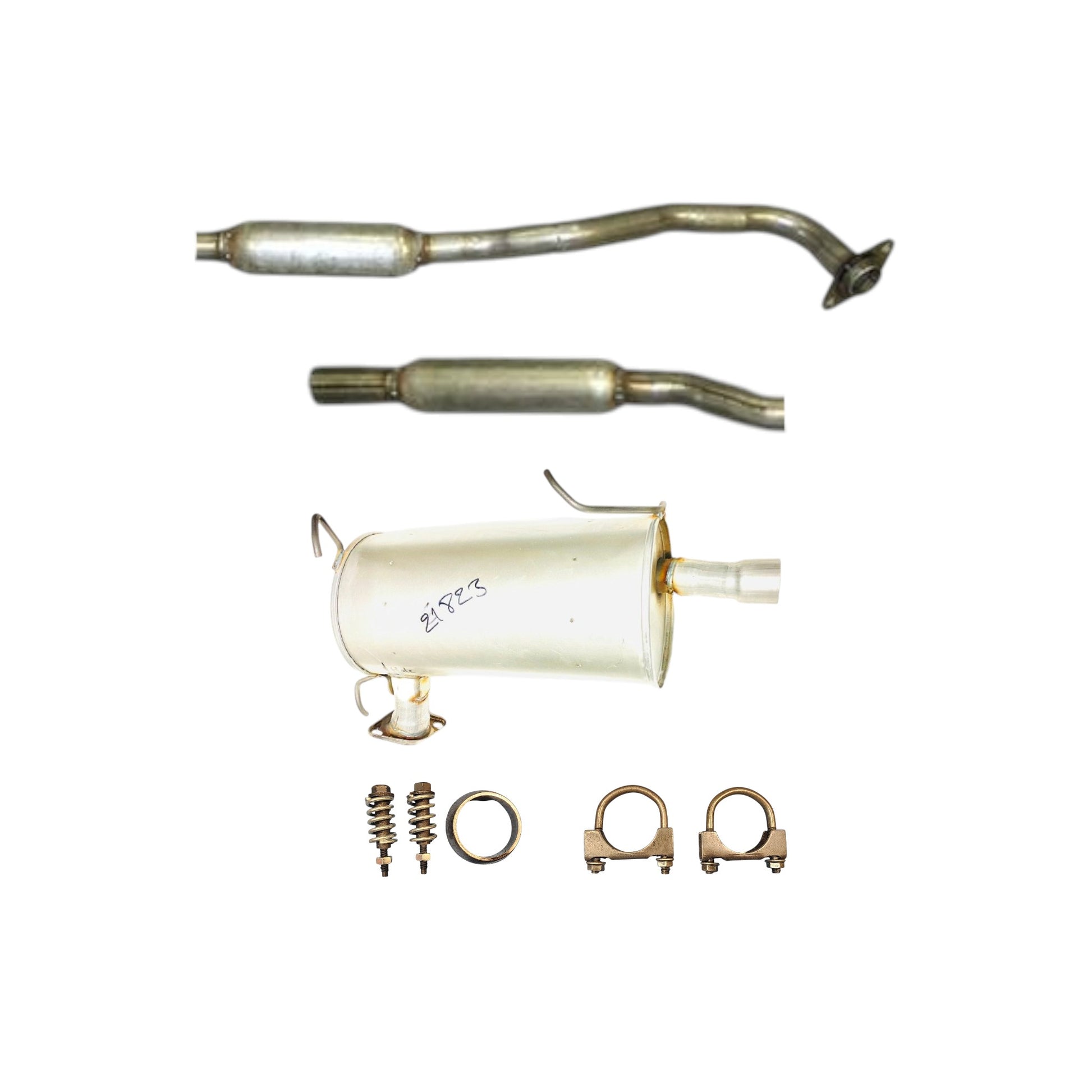 Mitsubishi Outlander 2.4L (2008-2010) (AWD) Resonator & Muffler