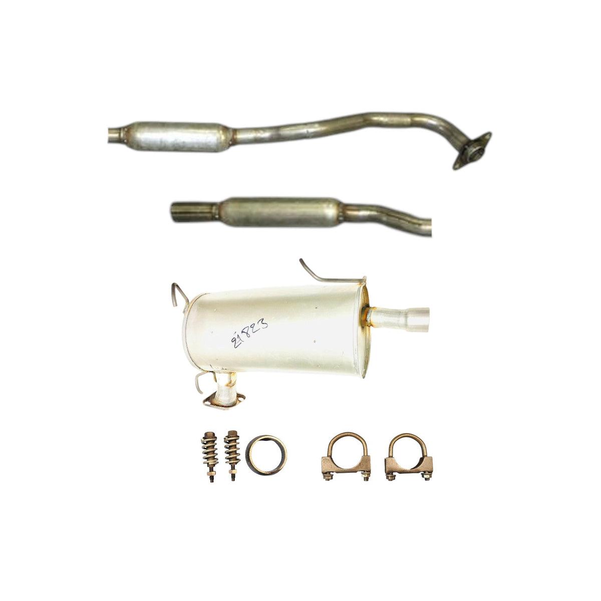 Mitsubishi Outlander (2008-2010) 2.4L (AWD) Resonator & Muffler