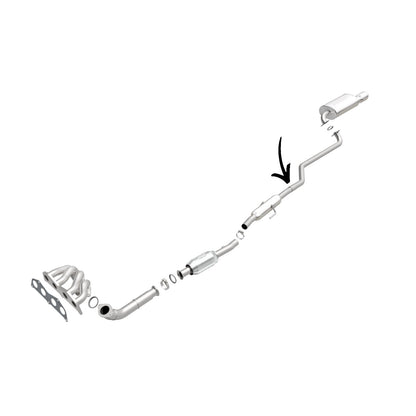 Résonateur uniquement pour Chevrolet Prizm 1.8L (1998-2002) L4 (CONVERTISSEUR NON INCLUS)