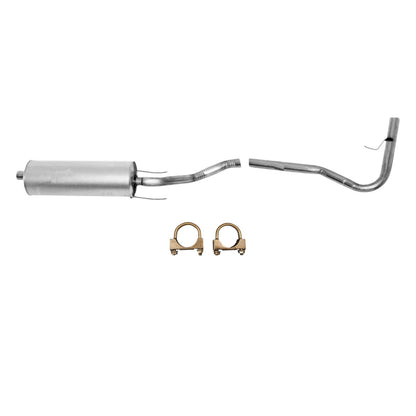 Toyota Tacoma 2.4L (1998-2000) (Federal Emissions System) Muffler with Tail Pipe 
