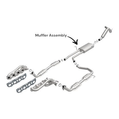 Ensemble silencieux pour Toyota Tundra 4.0L (2007-2011) et Toyota Tundra 4.7L (2007-2009)