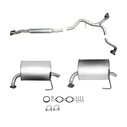 Résonateur avec tuyau en Y et silencieux pour Subaru Outback 2.5L (2006-2009)