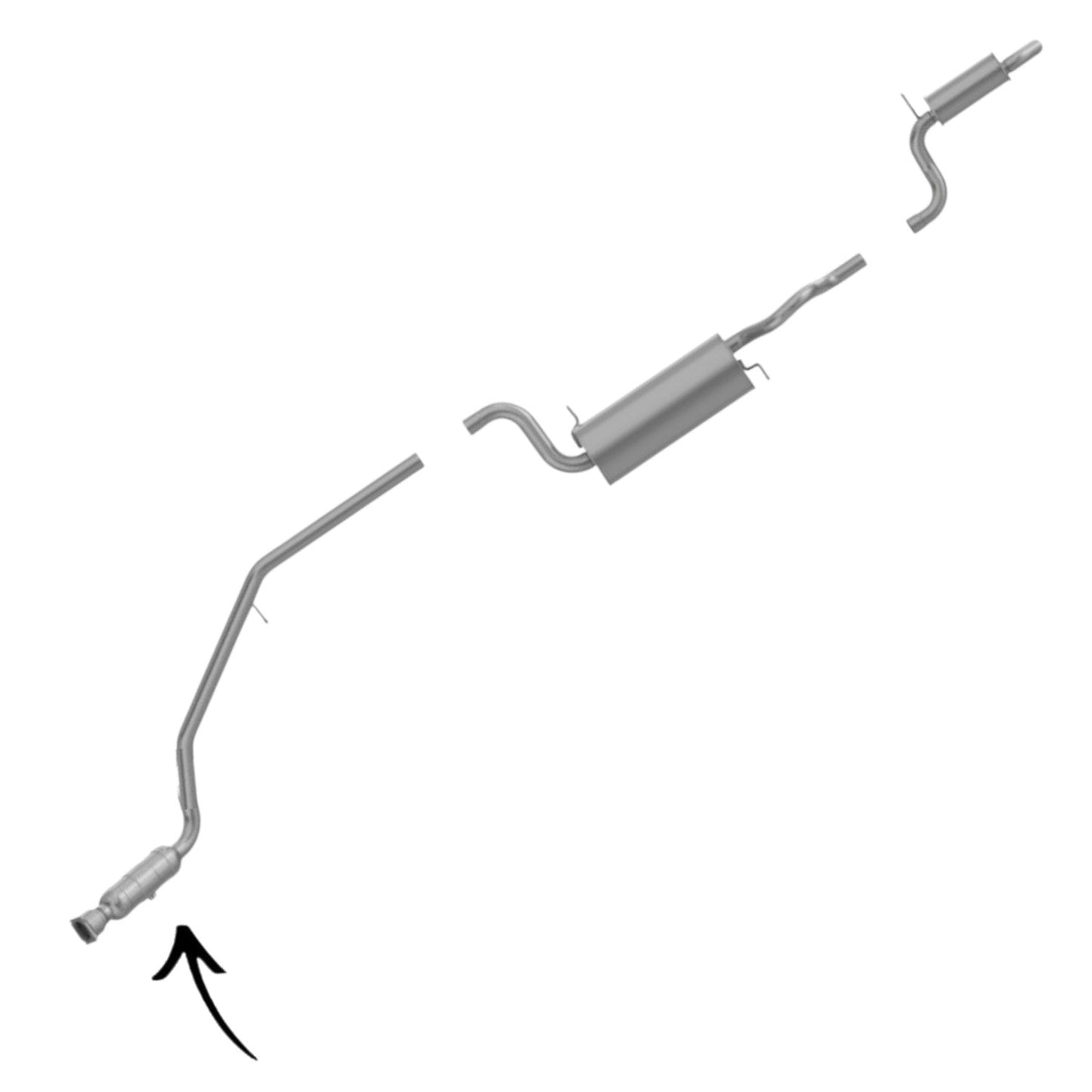 Chrysler Town & Country 3.8L (2008-2010) Catalytic Converter