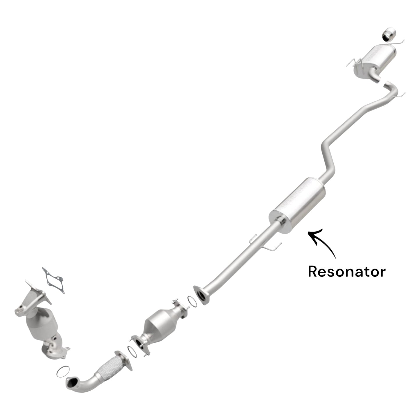 Honda Accord 3.4L (2008-2012) Resonator With Pipe