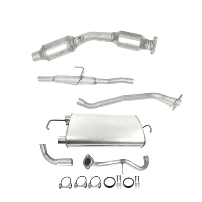 Convertisseur catalytique avec résonateur et silencieux, tuyau et sortie d'échappement, pour Pontiac Vibe 1.8L 2009-2010