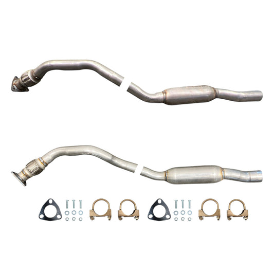 Audi A7 Quattro 3.0L (2012-2015) (GAS) Left and Right Side Flex Pipe with Resonator