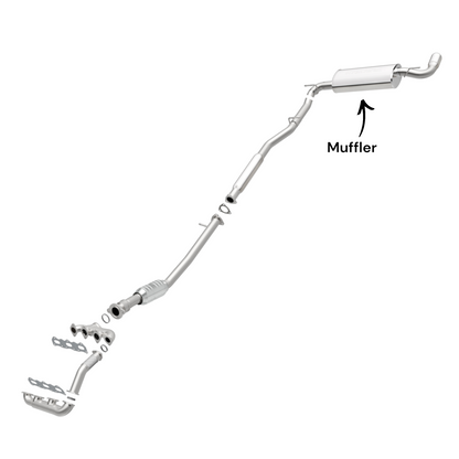 Chevrolet Equinox 3.4L (2005-2006) Muffler