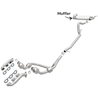 Jeep Wrangler 3.8L (2007-2011) Muffler