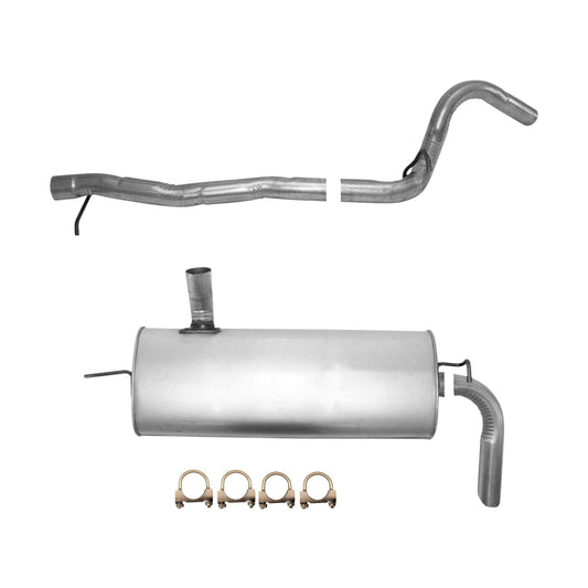 Jeep Wrangler 3.8L (2007-2011) (4-Door) Pipe with Muffler