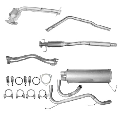 Collecteur d'échappement, catalyseur, tuyau, catalyseur avec résonateur et silencieux pour Suzuki SX4 2008-2009 2.0L Berline