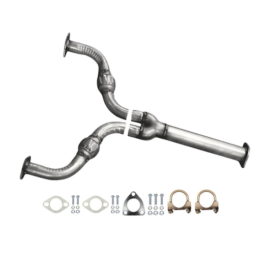 Infiniti G35 3.5L (2003-2007) (Coupe & Sedan, RWD) Front Y-Pipe with Flex