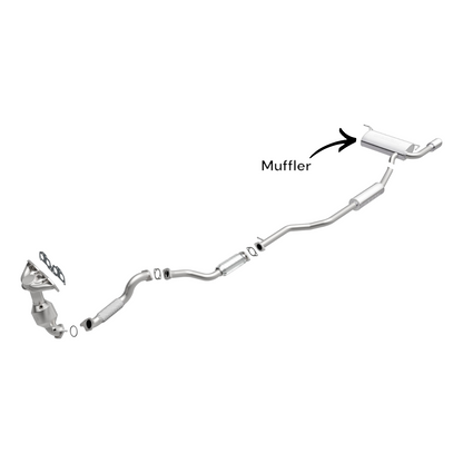 50359 - Nissan Rogue 2.5L (2008, 2009, 2010, 2011, 2012, 2013) V4 Muffler